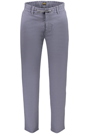 BOSS Men's Blue Trousers