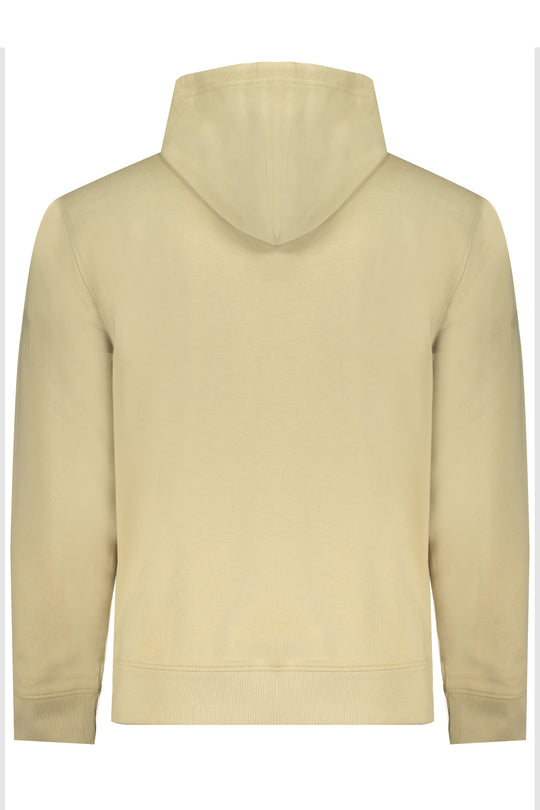 Calvin Klein Men's Beige Zipless Sweatshirt