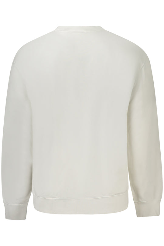Calvin Klein Men's Zip-Up Sweatshirt White