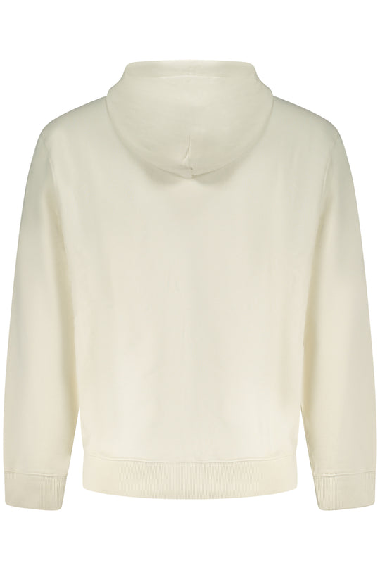 Calvin Klein Men's Zip-Up Sweatshirt White