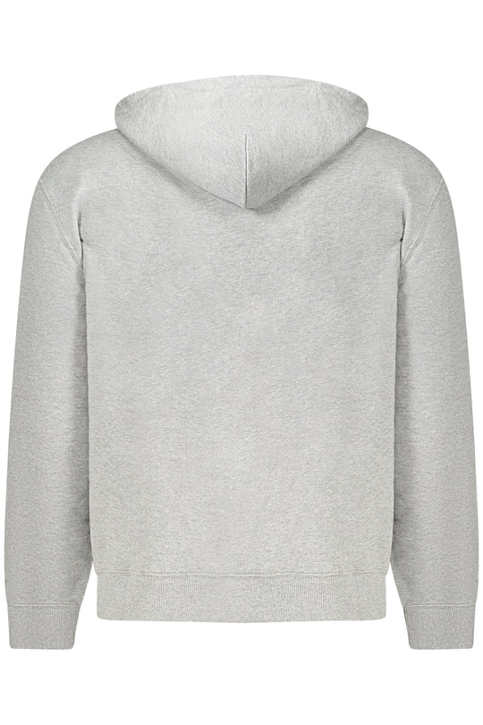 Calvin Klein Men's Gray Zip-Up Sweatshirt