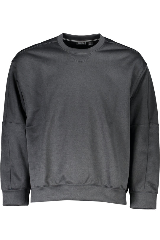 Calvin Klein Men's Black Zipless Sweatshirt