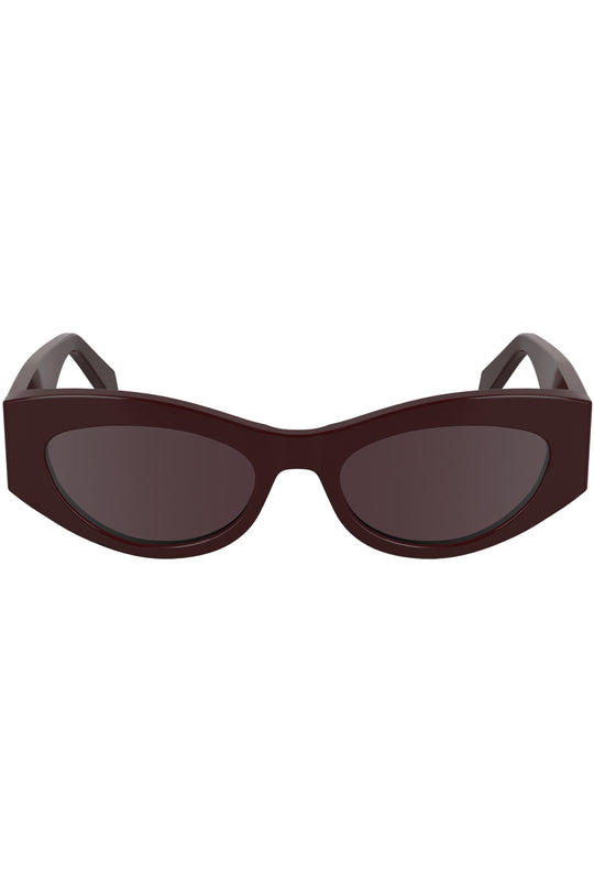 Calvin Klein Women's Sunglasses Red