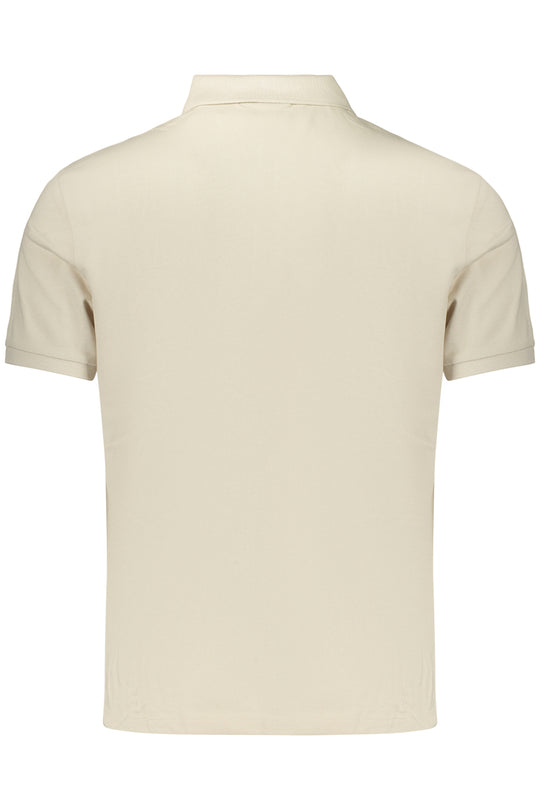 Calvin Klein Men's Short-Sleeve Polo Shirt, Beige