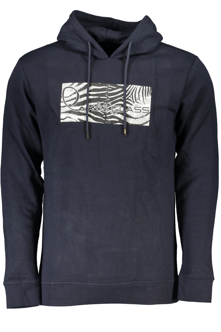 Cavalli Class Men's Blue Zipless Sweatshirt