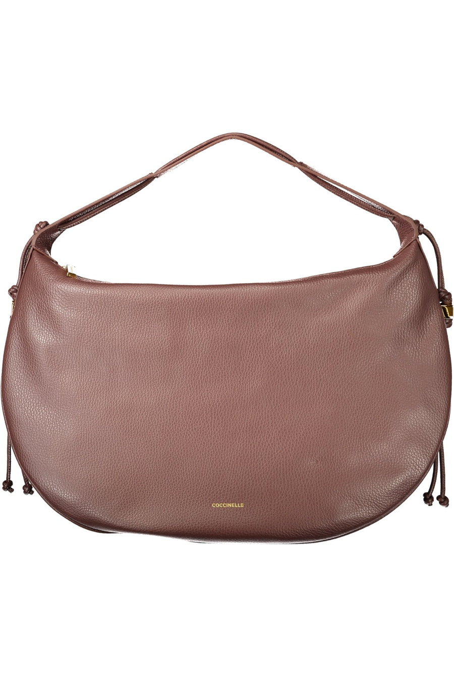 Coccinelle Schultertasche Thess aus Leder – Castanho