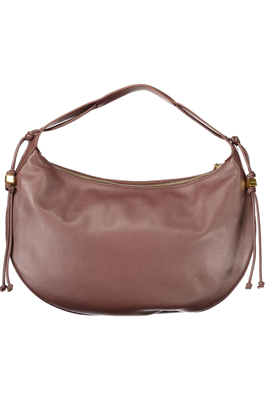 Coccinelle Schultertasche Thess aus Leder – Castanho