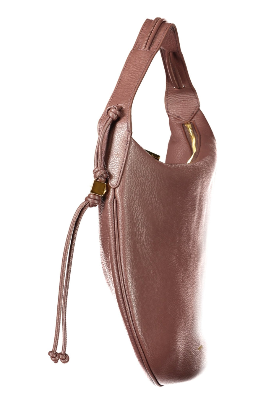 Coccinelle Schultertasche Thess aus Leder – Castanho