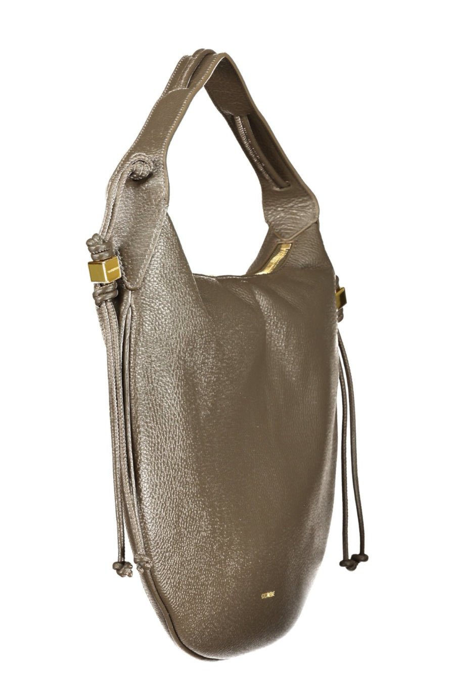 Coccinelle Schultertasche Thess aus Leder – Castanho