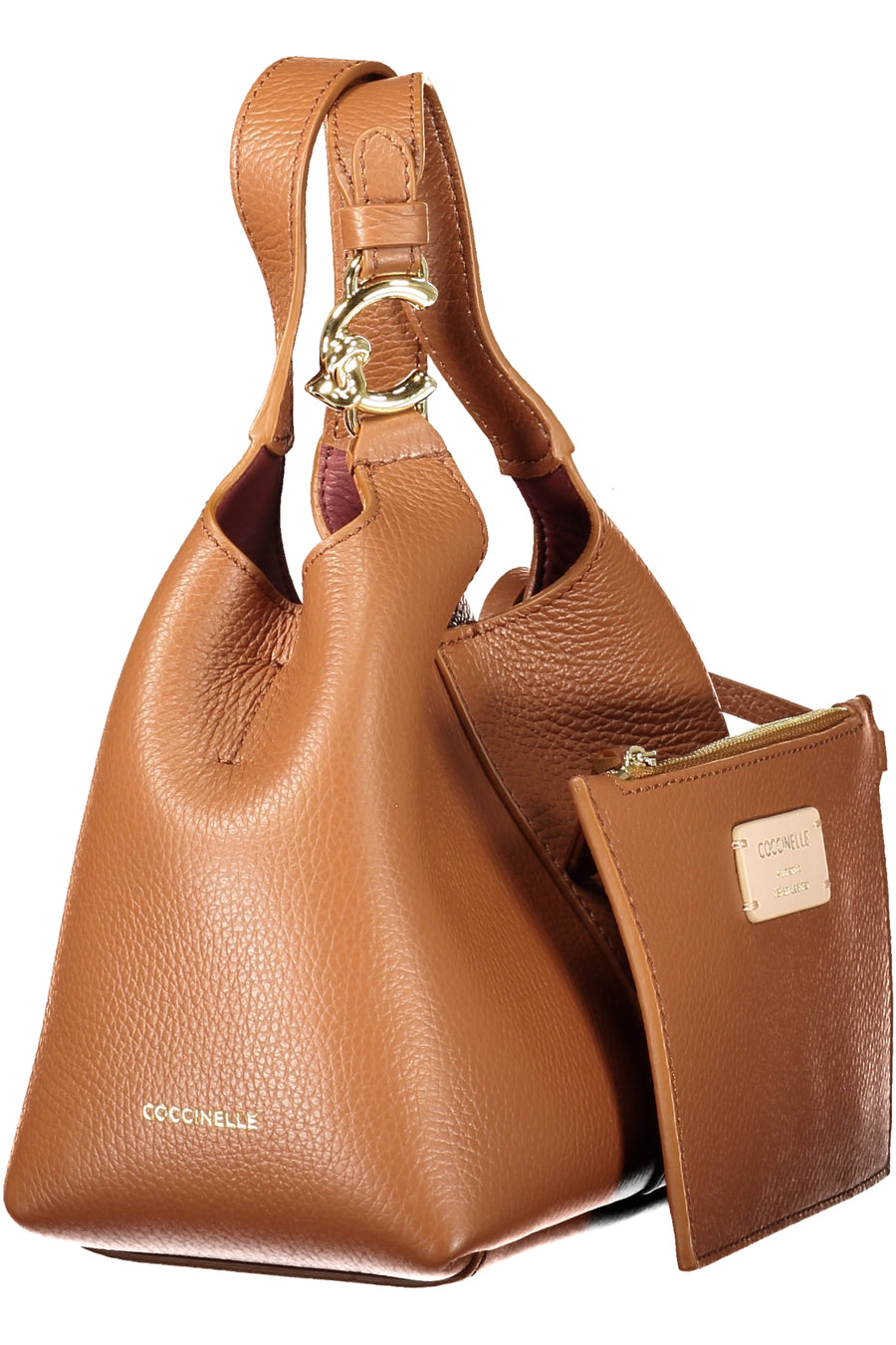 Coccinelle Sac C-Easy en cuir – Castanho