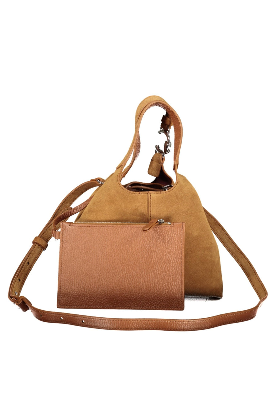 Coccinelle Tasche C-Easy aus Leder – Castanho