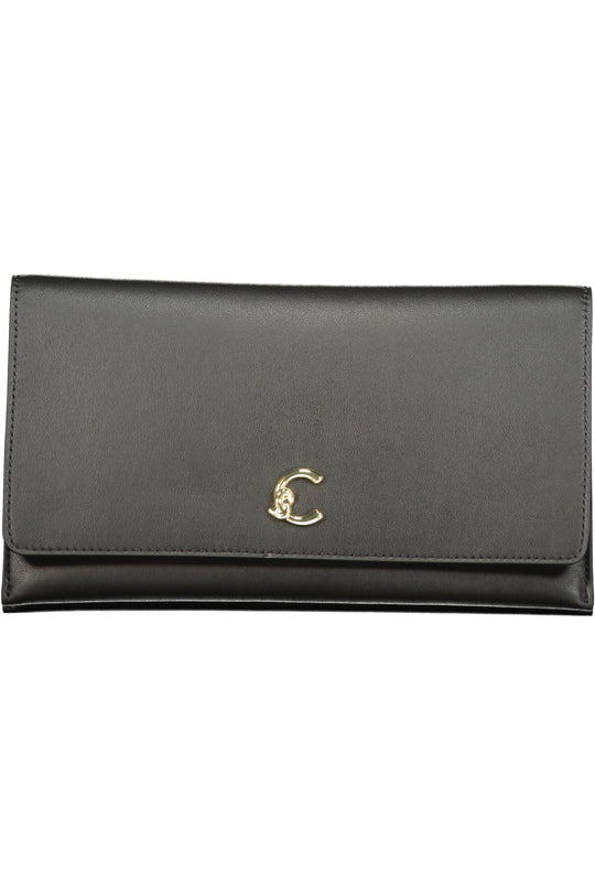 COCCINELLE Mala C-Me Light em pele com corrente – Preto