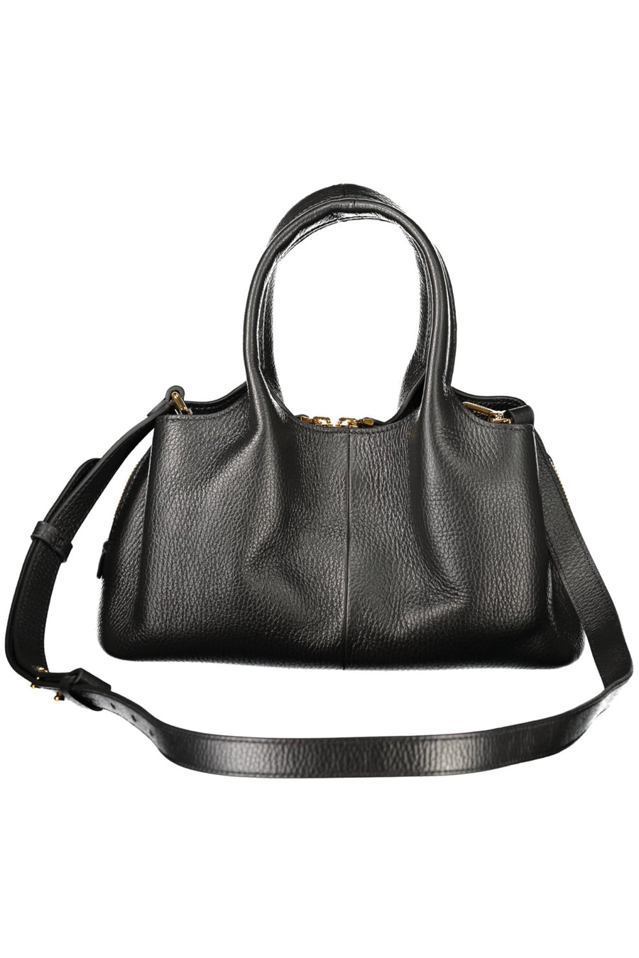 Coccinelle Bolso Nell de piel – Preto