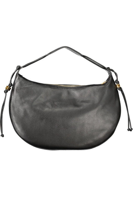 COCCINELLE Mala de ombro Thess em pele – Preto