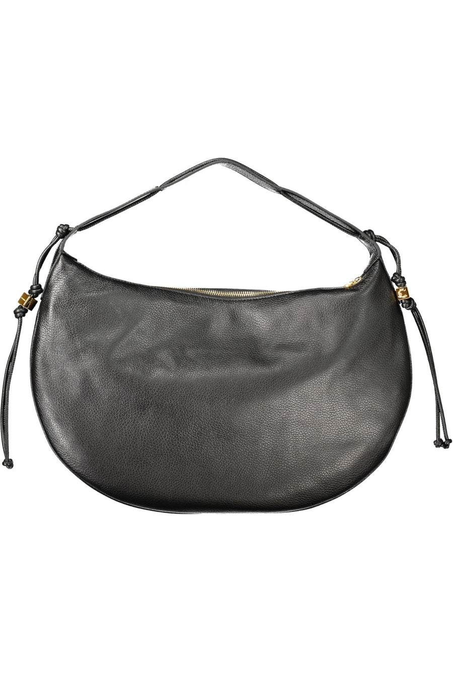 Coccinelle Schultertasche Thess aus Leder – Preto