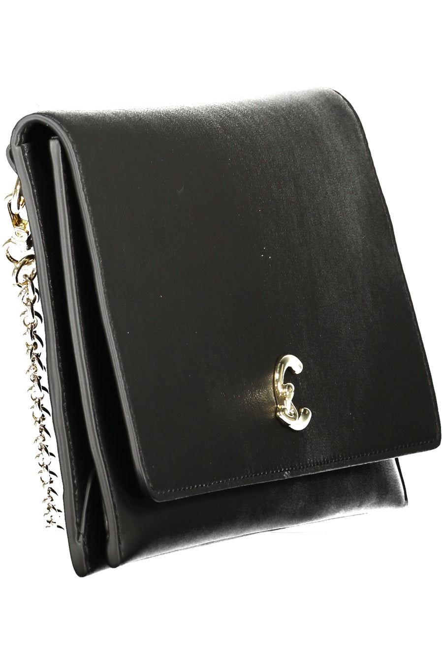Coccinelle Tasche C-Me Light aus Leder mit Kette – Preto