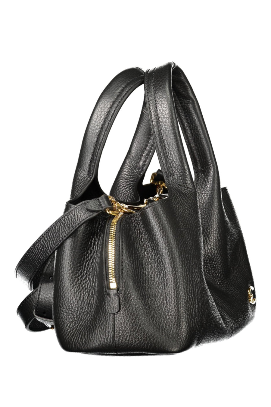 Coccinelle Bolso Nell de piel – Preto