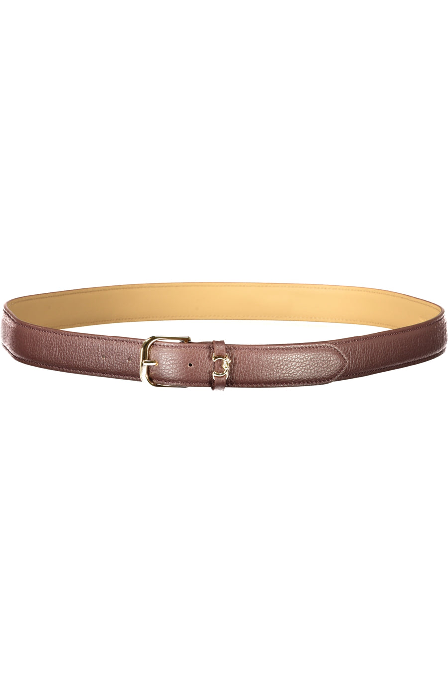 Coccinelle Leather Belt – Castanho