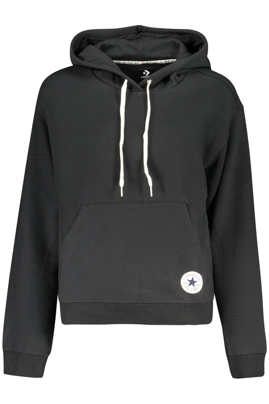 CONVERSE Hooded Sweatshirt – Black