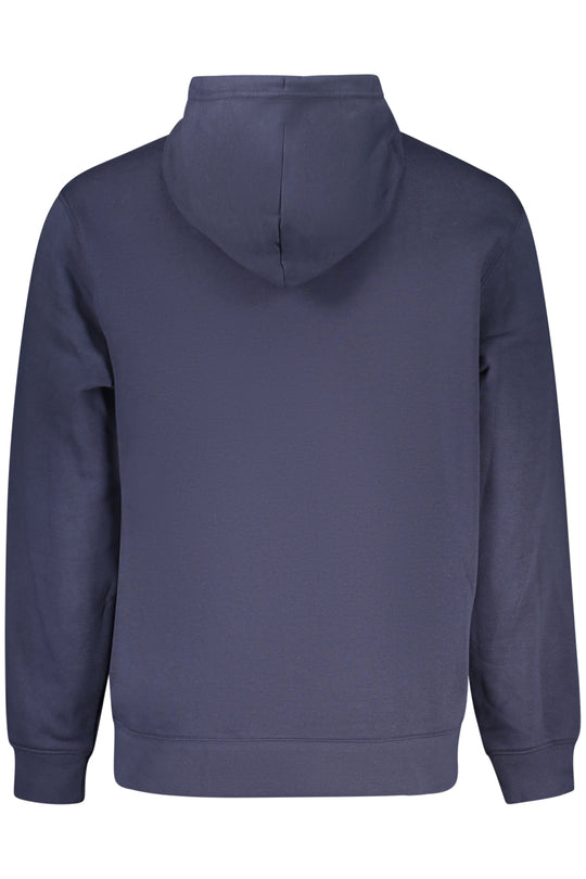 Converse Men's Blue Zip-Up Sweatshirt