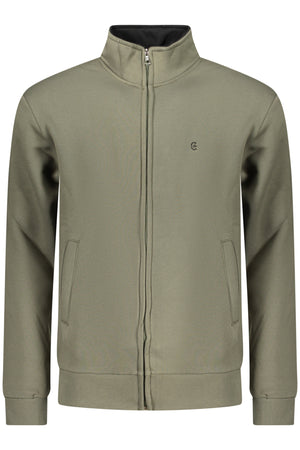 Coveri Moving Men's Zip-Up Sweatshirt Green