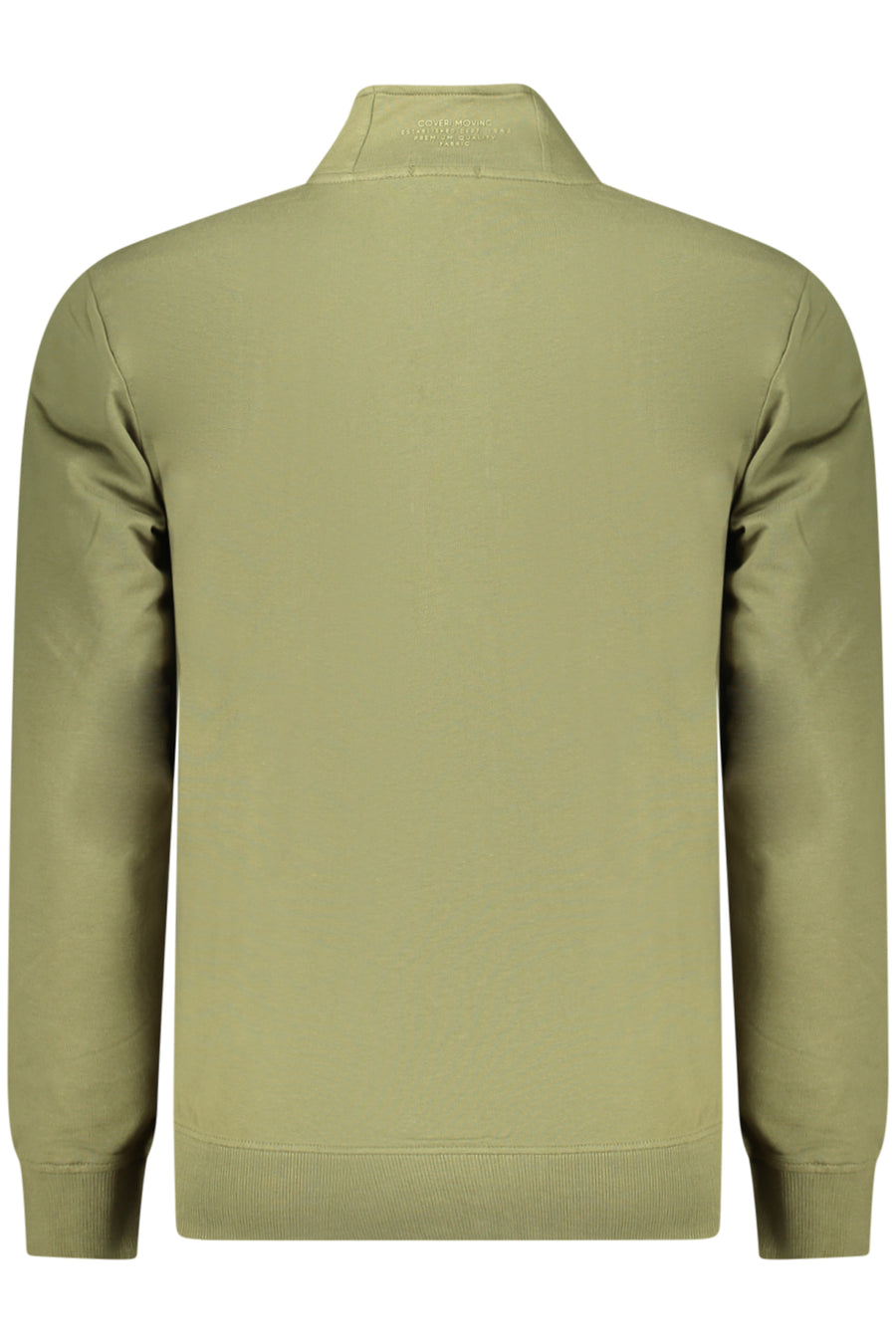 Coveri Moving Men's Zip-Up Sweatshirt Green