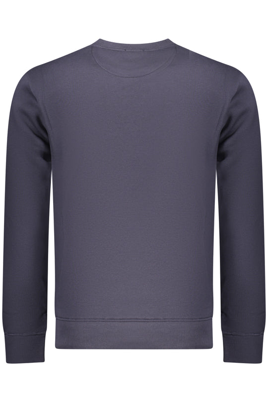 Coveri Moving Men's Blue Zip-Less Sweatshirt