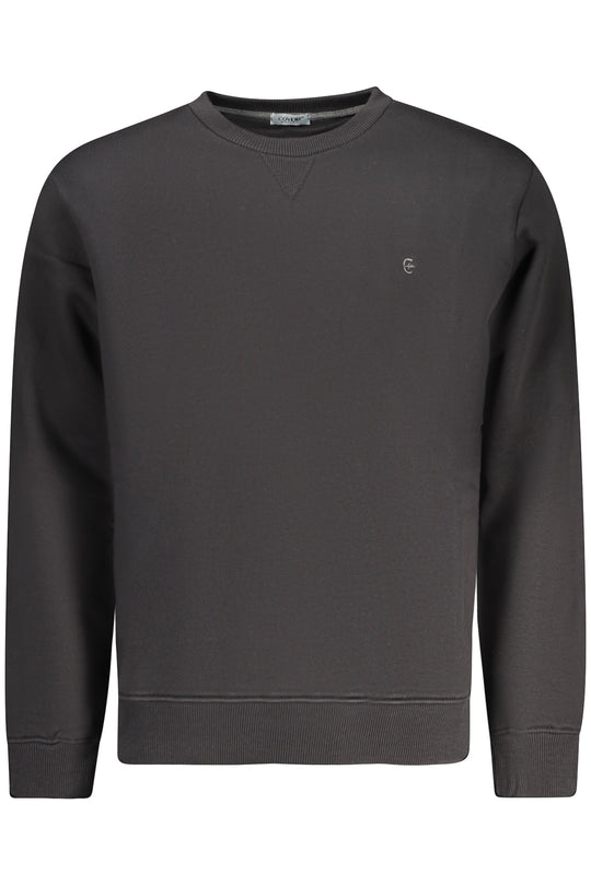 Coveri Moving Men's Black Zip-Up Sweatshirt