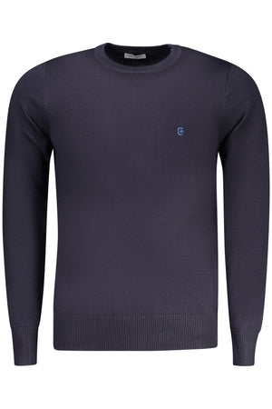 Coveri Moving Men's Blue Sweater