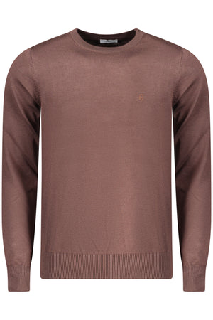 Coveri Moving Men's Brown Sweater