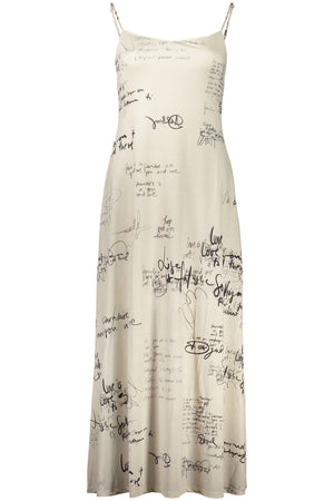 Desigual Women's Long Dress White