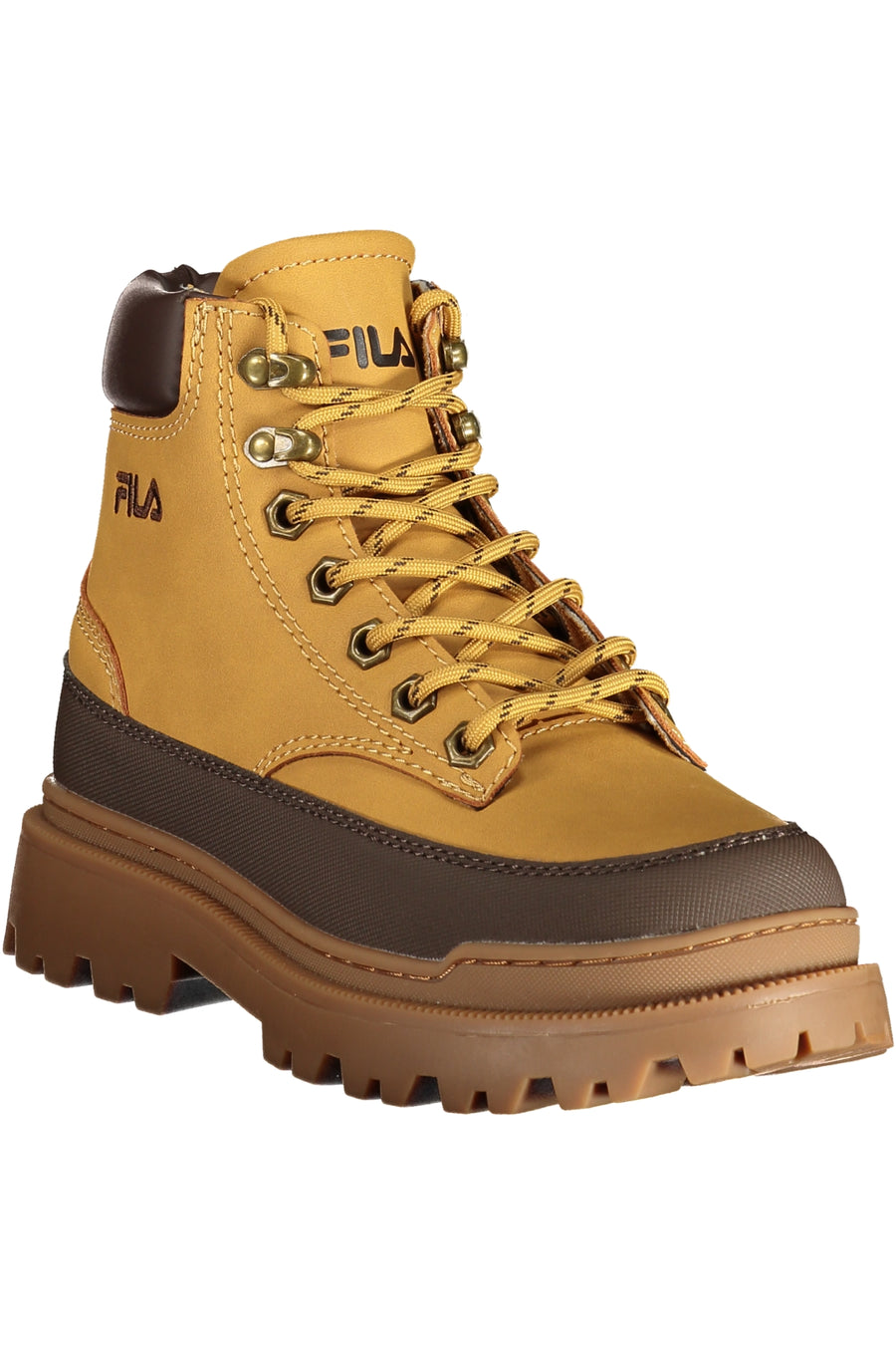 Fila Botas con cordones para mujer – Amarelo