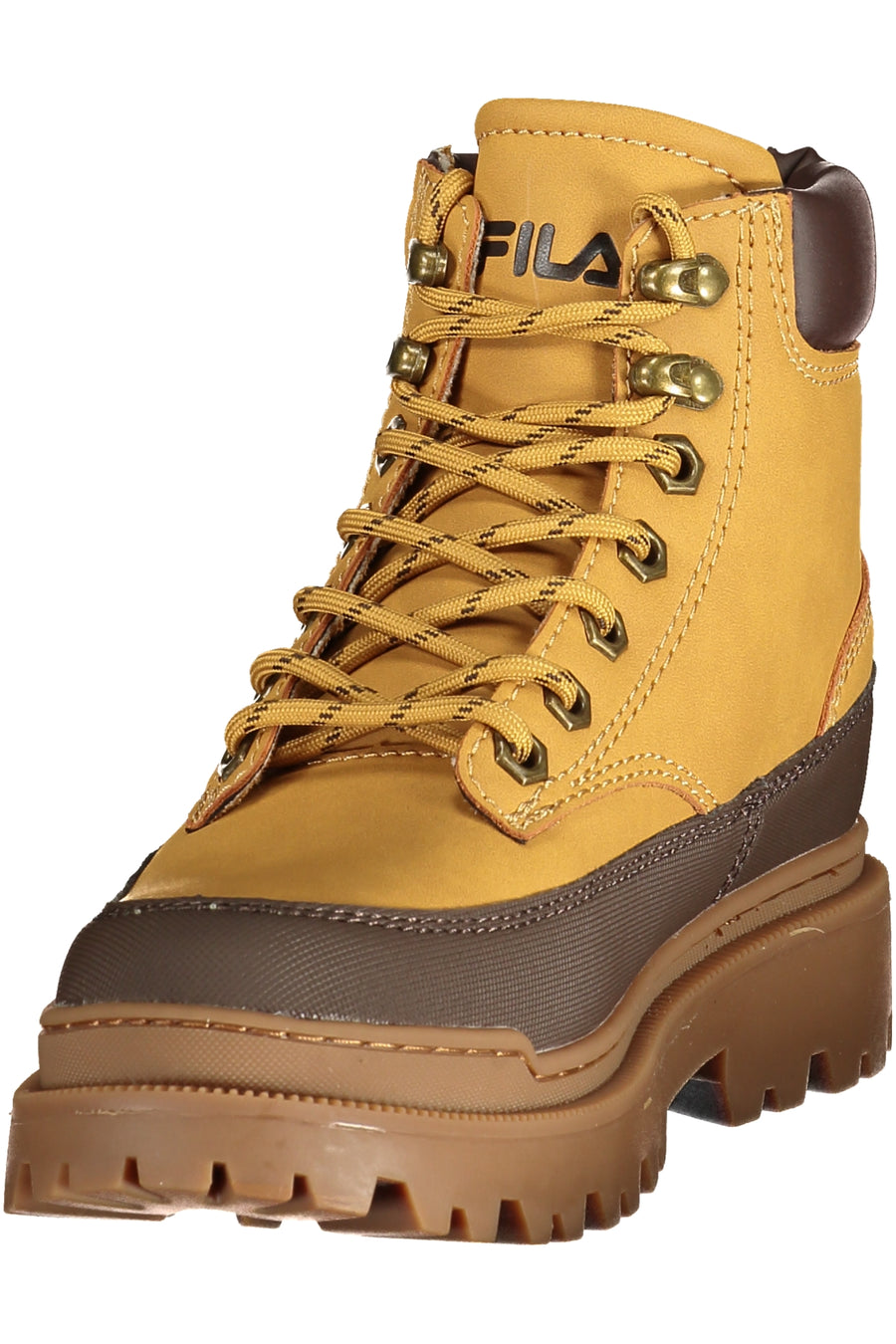 Fila Botas con cordones para mujer – Amarelo