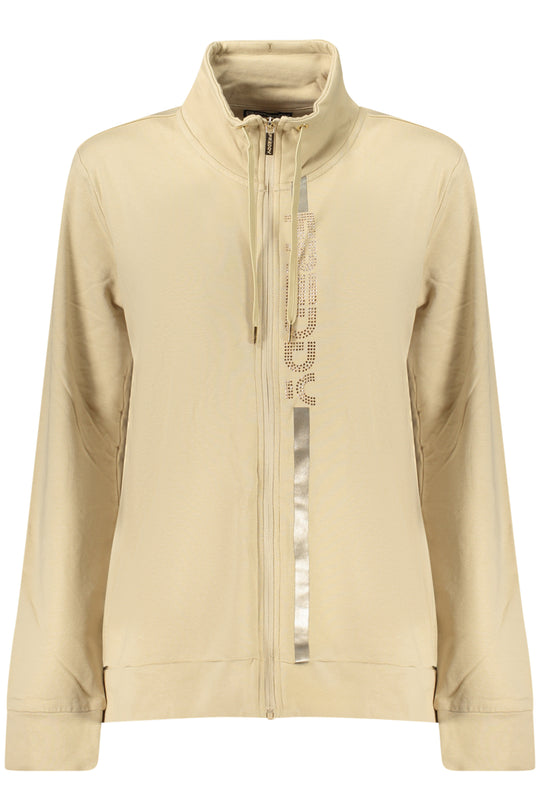 Freddy Women's Beige Zip-Up Sweatshirt