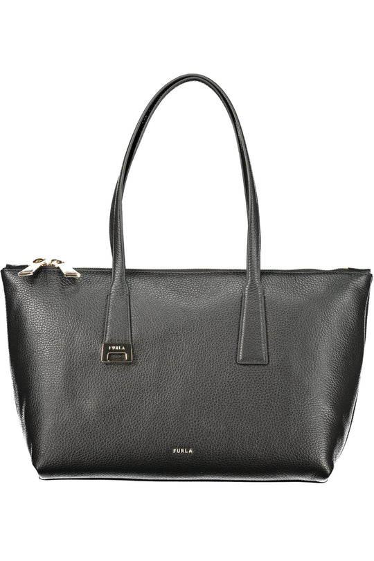 FURLA Leather Tote Bag – Black