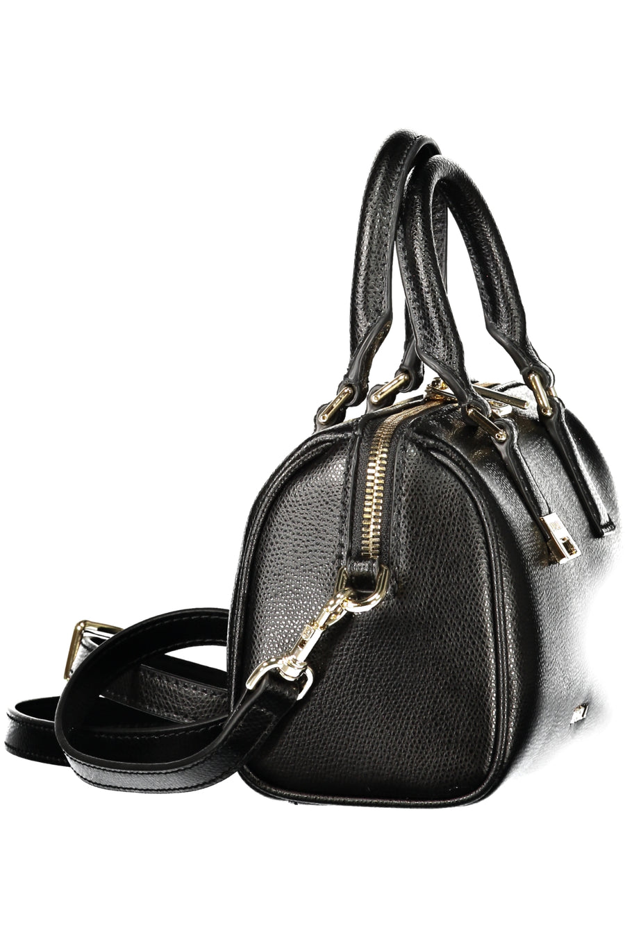 Furla Olivia Mini Boston Leather Bag — Black – Preto