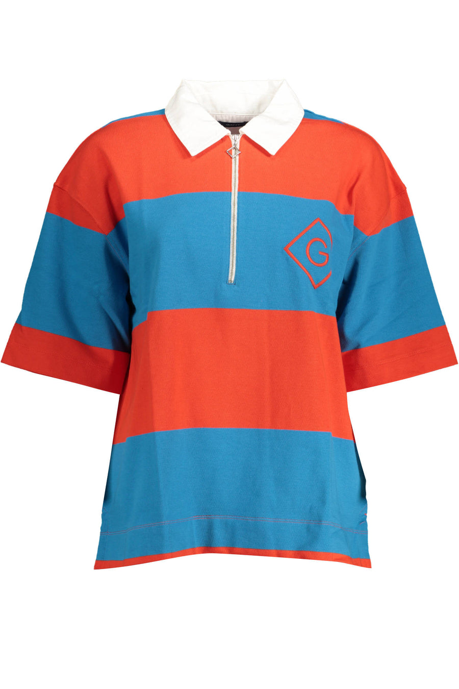 GANT Women's Short Sleeve Polo Red