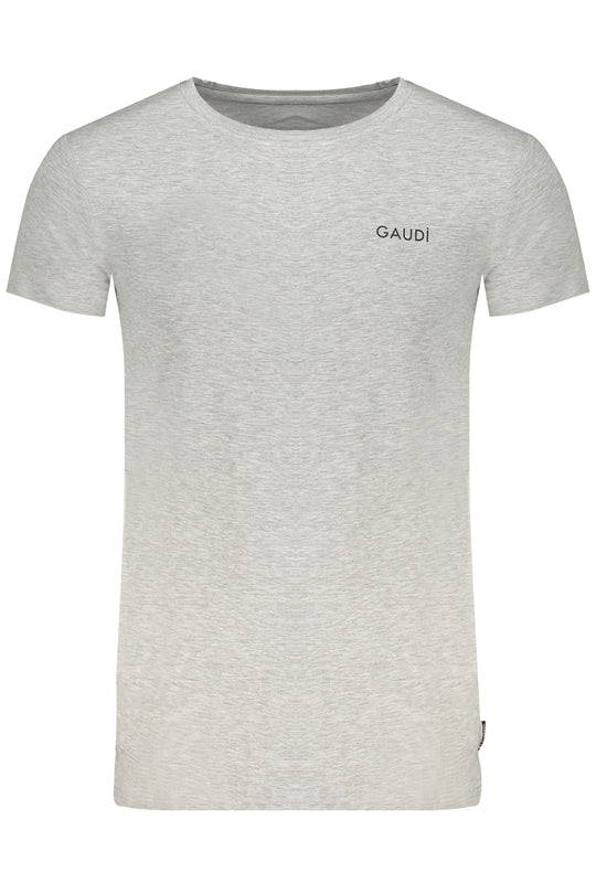 Gaudì Men's Gray Short Sleeve T-Shirt