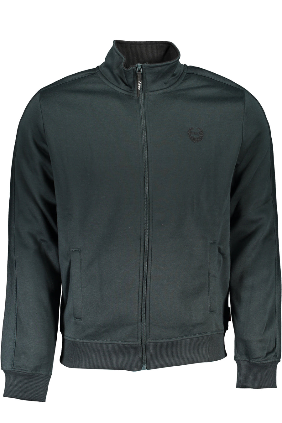 Gian Marco Venturi Men's Green Zip Sweatshirt