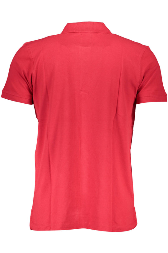 Gian Marco Venturi Men's Short Sleeve Polo Shirt Red