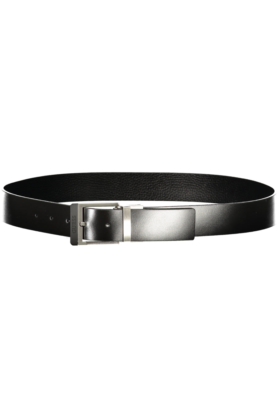 Guess Jeans Men's Black Leather Belt