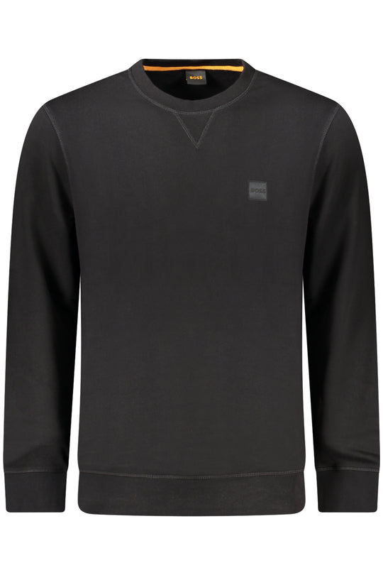 BOSS Hugo Boss Men's Black Zip-Up Sweatshirt
