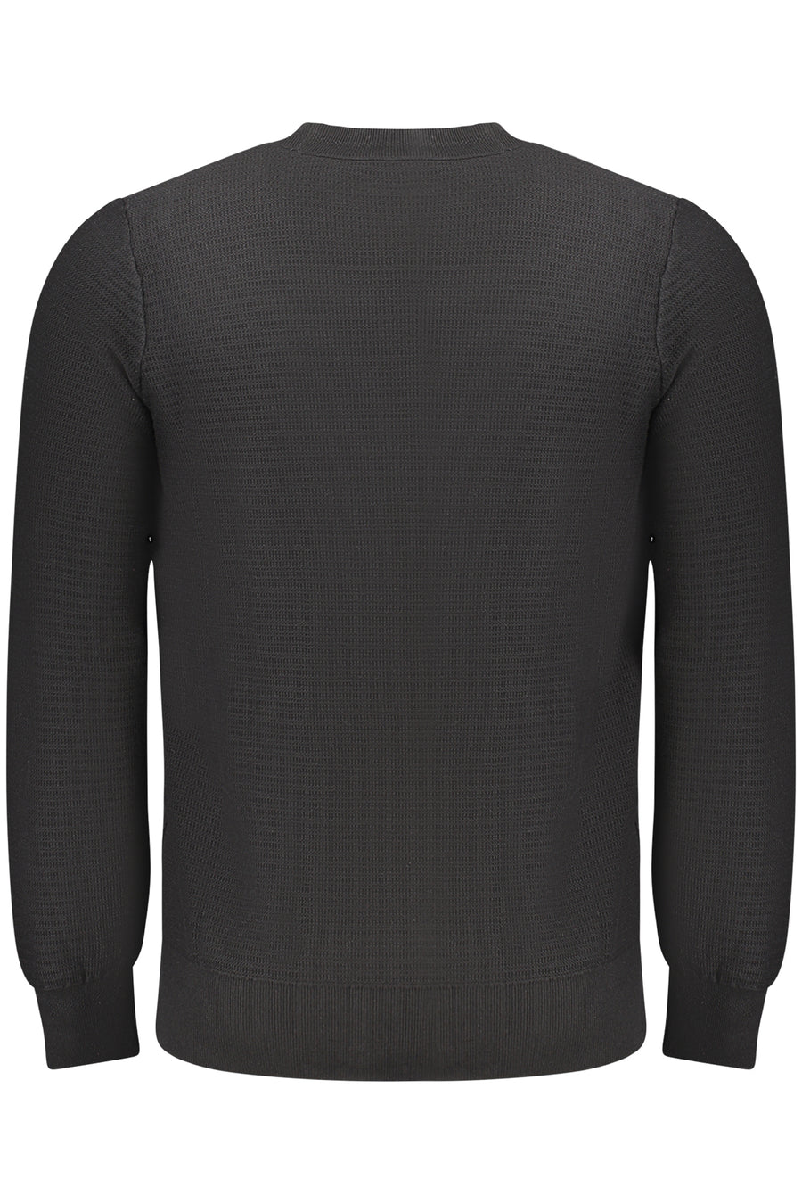 BOSS T-shirt de manga comprida em algodão – Preto