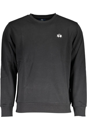 La Martina Sweatshirt without Zip Black Man