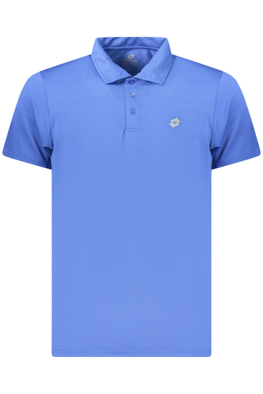 Lotto Men's Short-Sleeved Polo Shirt Blue