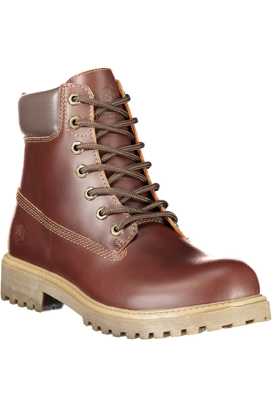LUMBERJACK Botas de atacadores · Castanho