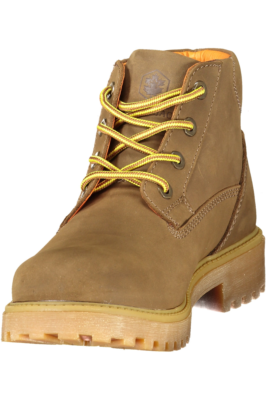Lumberjack Botas con cordones con detalles beige — Marrón – Castanho