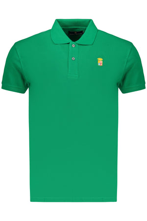 Marina Militare Navy Green Men's Short-Sleeved Polo Shirt