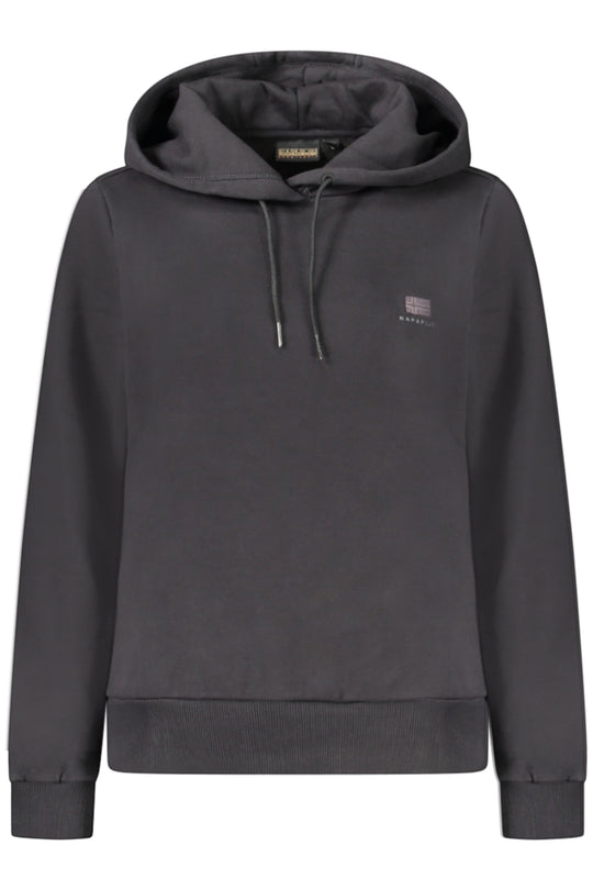 Napapijri Women's Zip-Up Sweatshirt, Black