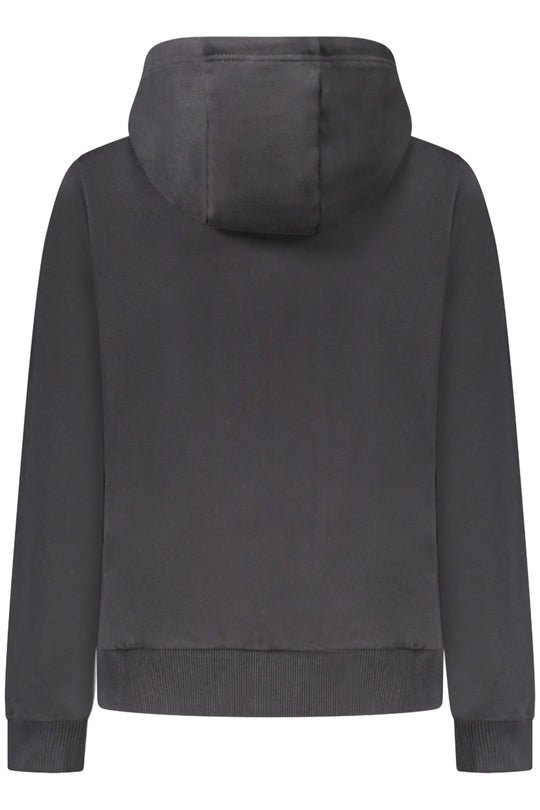 Napapijri Women's Zip-Up Sweatshirt, Black